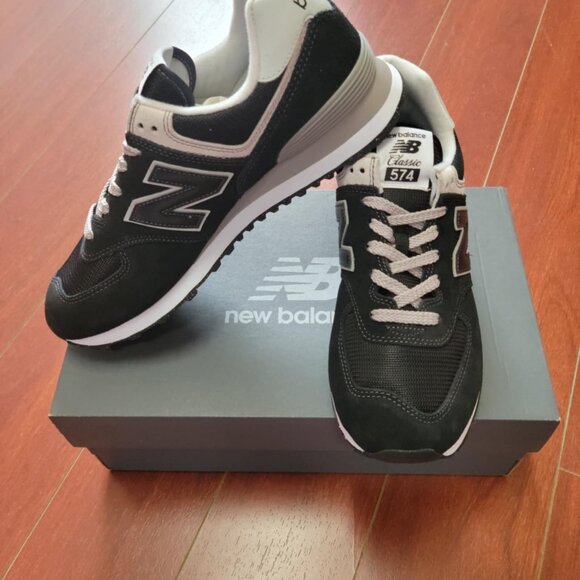 New Balance 574 - Black White - Picture 3 of 7